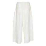 pantaloni rombo rock largo pieghe 