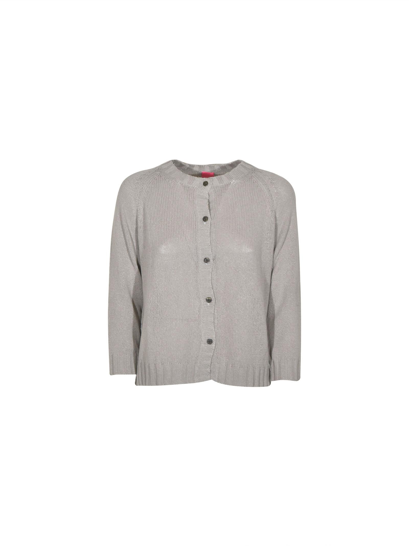 cardigan aire girocollo m 3/4 