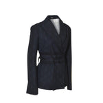 giacca kimono con cintura abbinata 