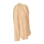 blusa over senza collo 