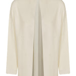 cardigan con spilla 