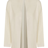 cardigan con spilla 