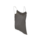 top spalline sottili con pizzo 