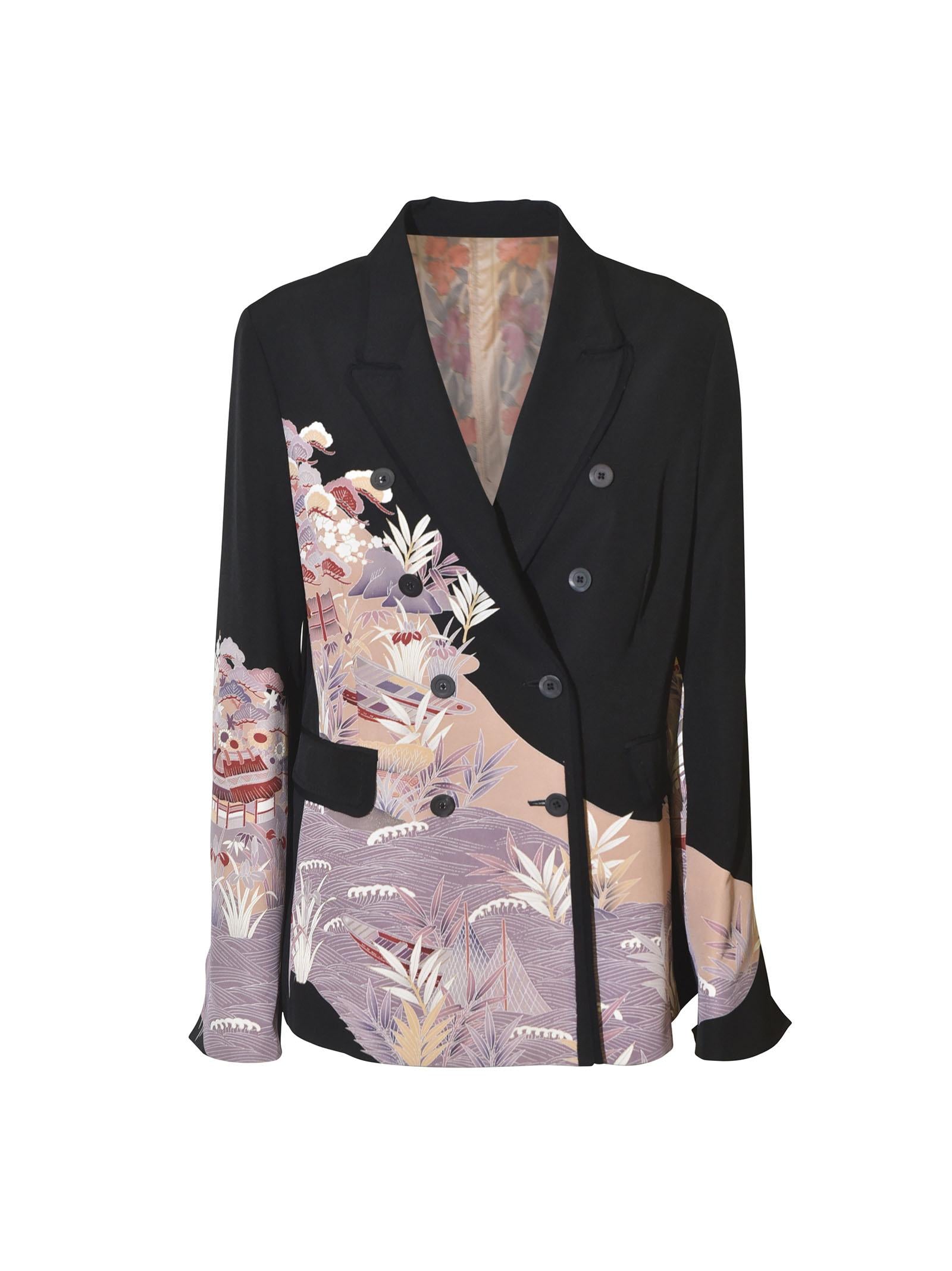 giacca doppiopetto kimono 