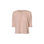 maglia girocollo m 3/4 over spacchi laterali 