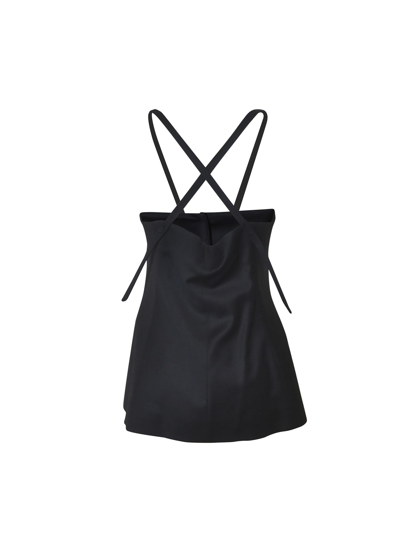 top spalline incrociate 