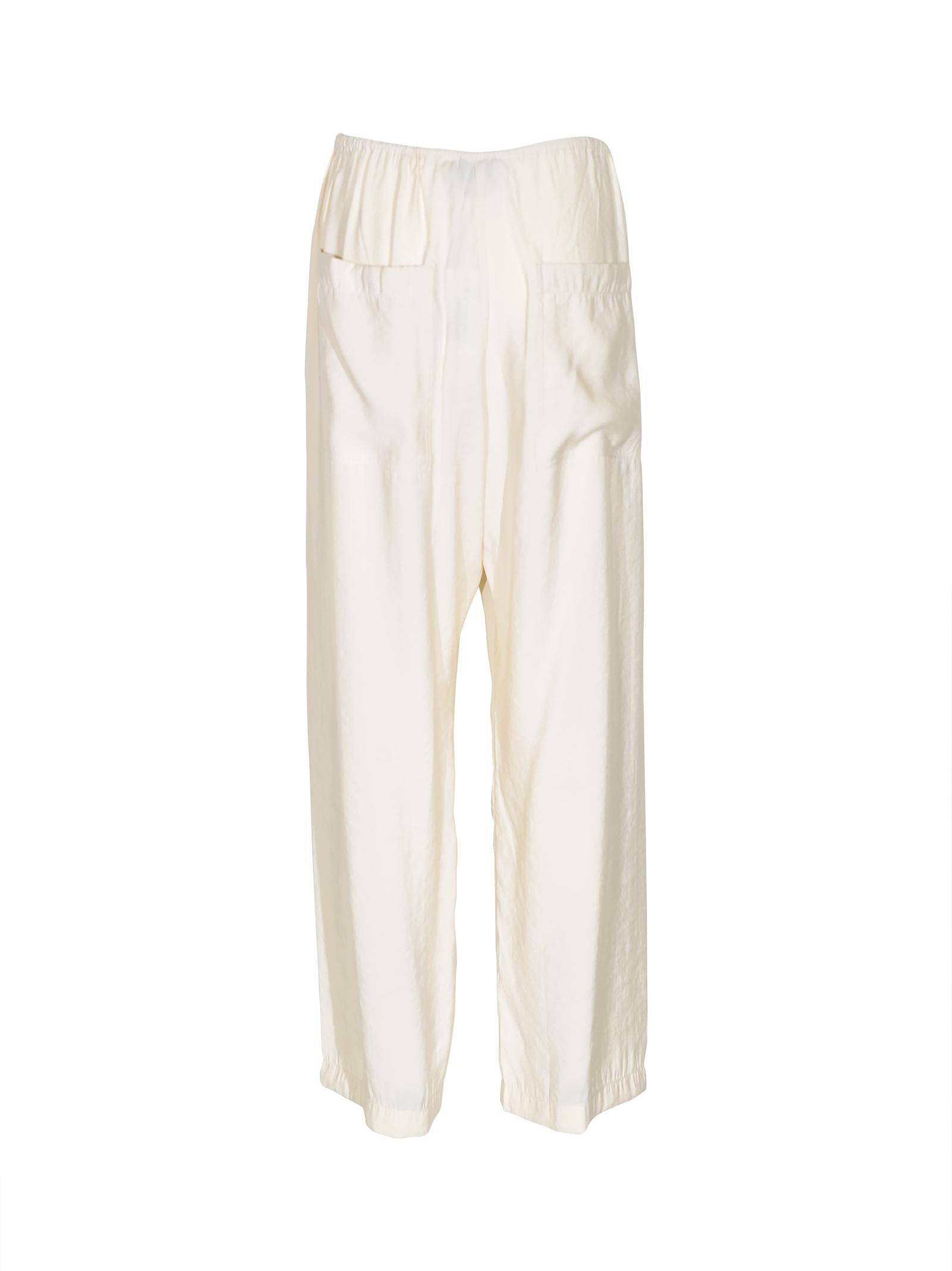 pantaloni con coulisse 
