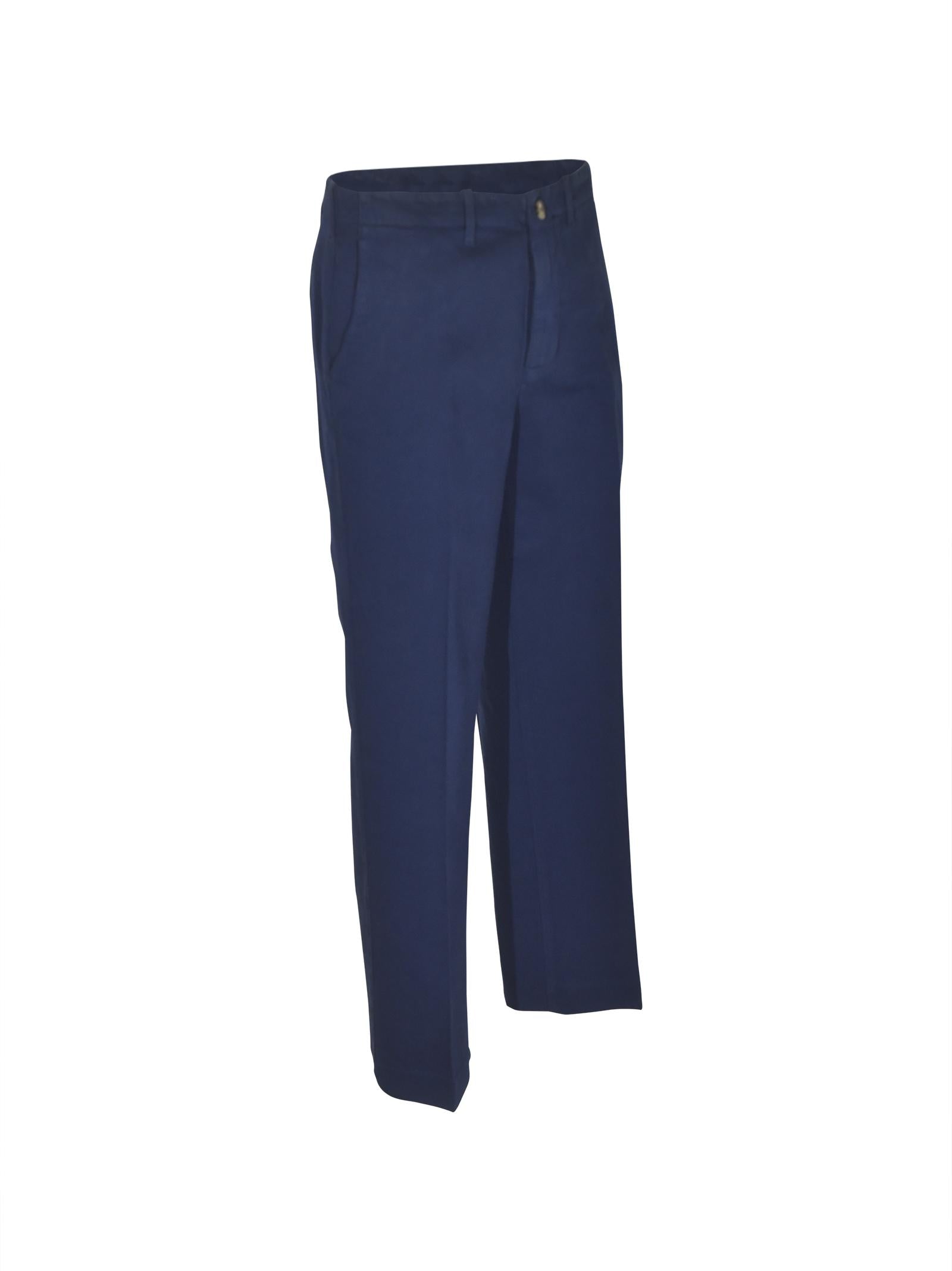 pantaloni parigi gamba dritta con spacchi 