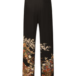 pantaloni tessuto kimono 