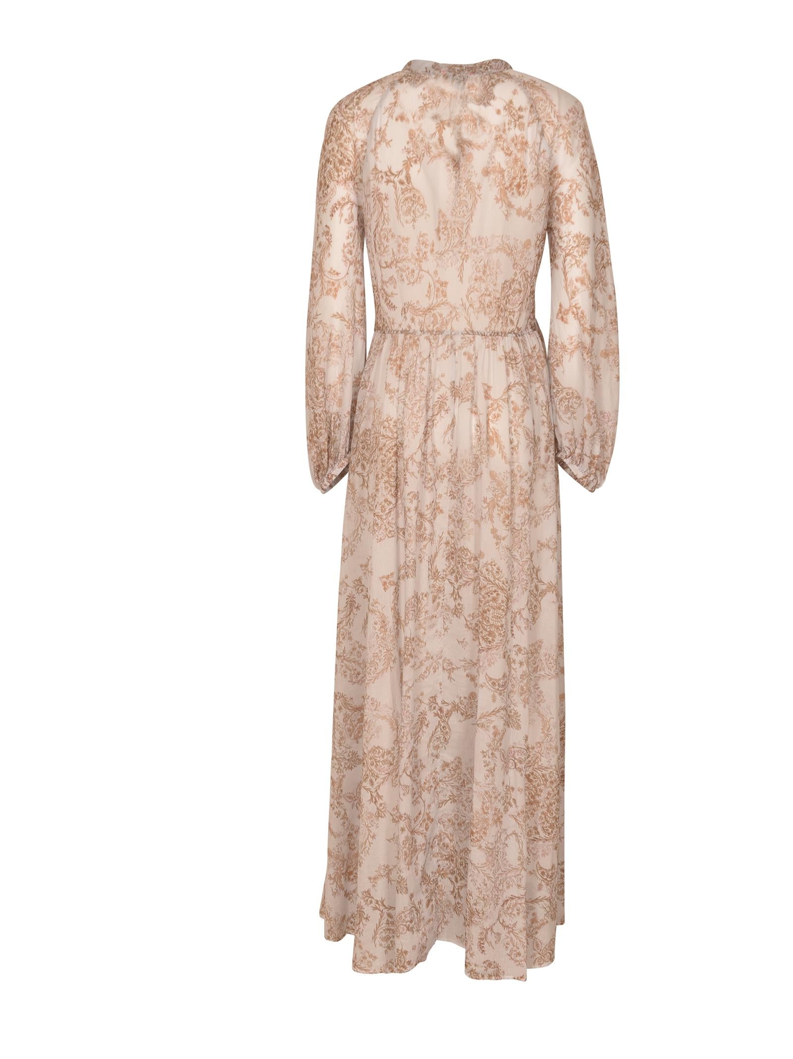 abito m/l voile cotone stampa 