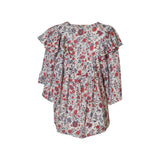 camicia m/m rouches 