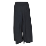 pantaloni rombo rock largo pieghe 