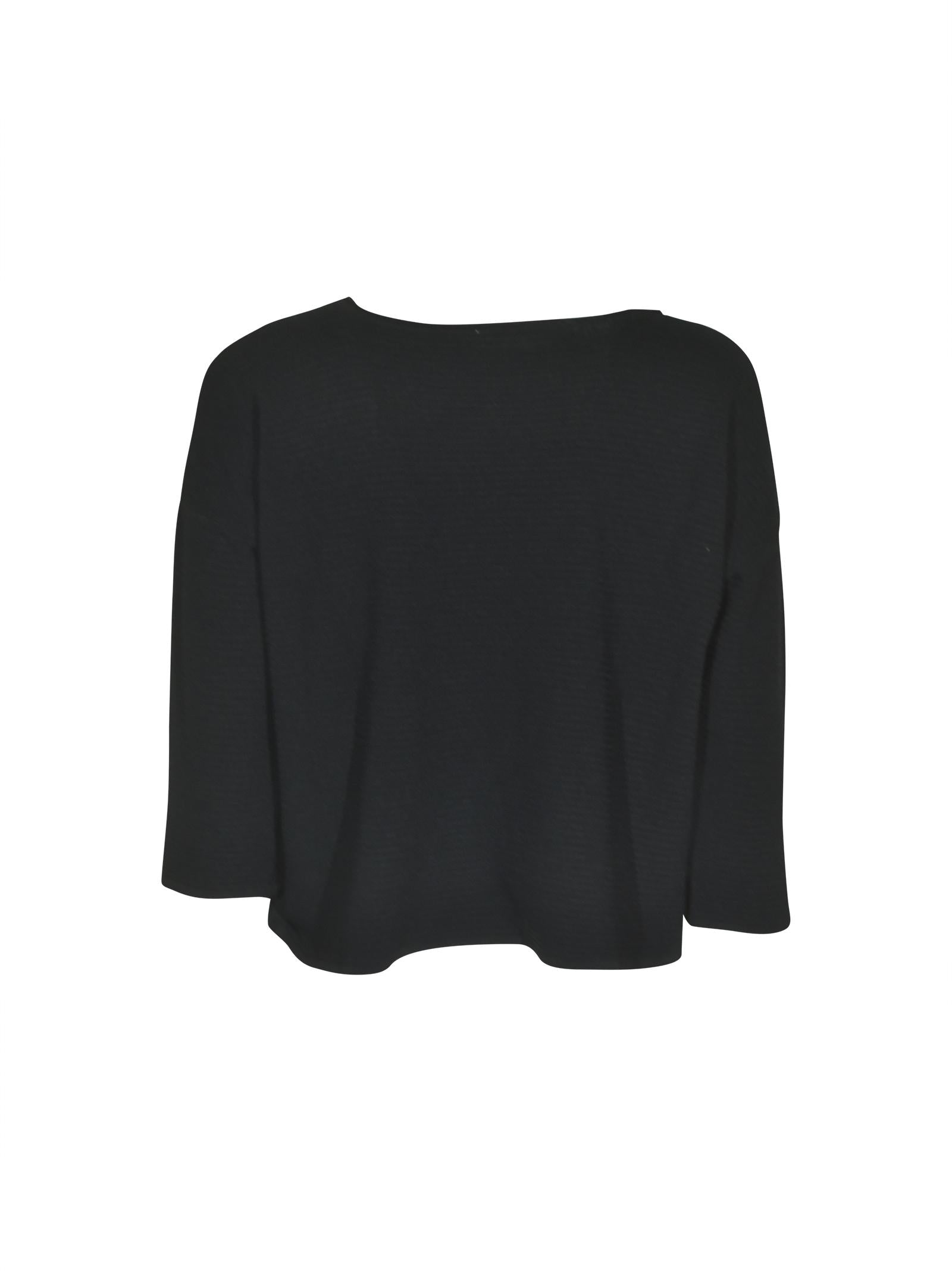 maglia barchetta coste a scatola 