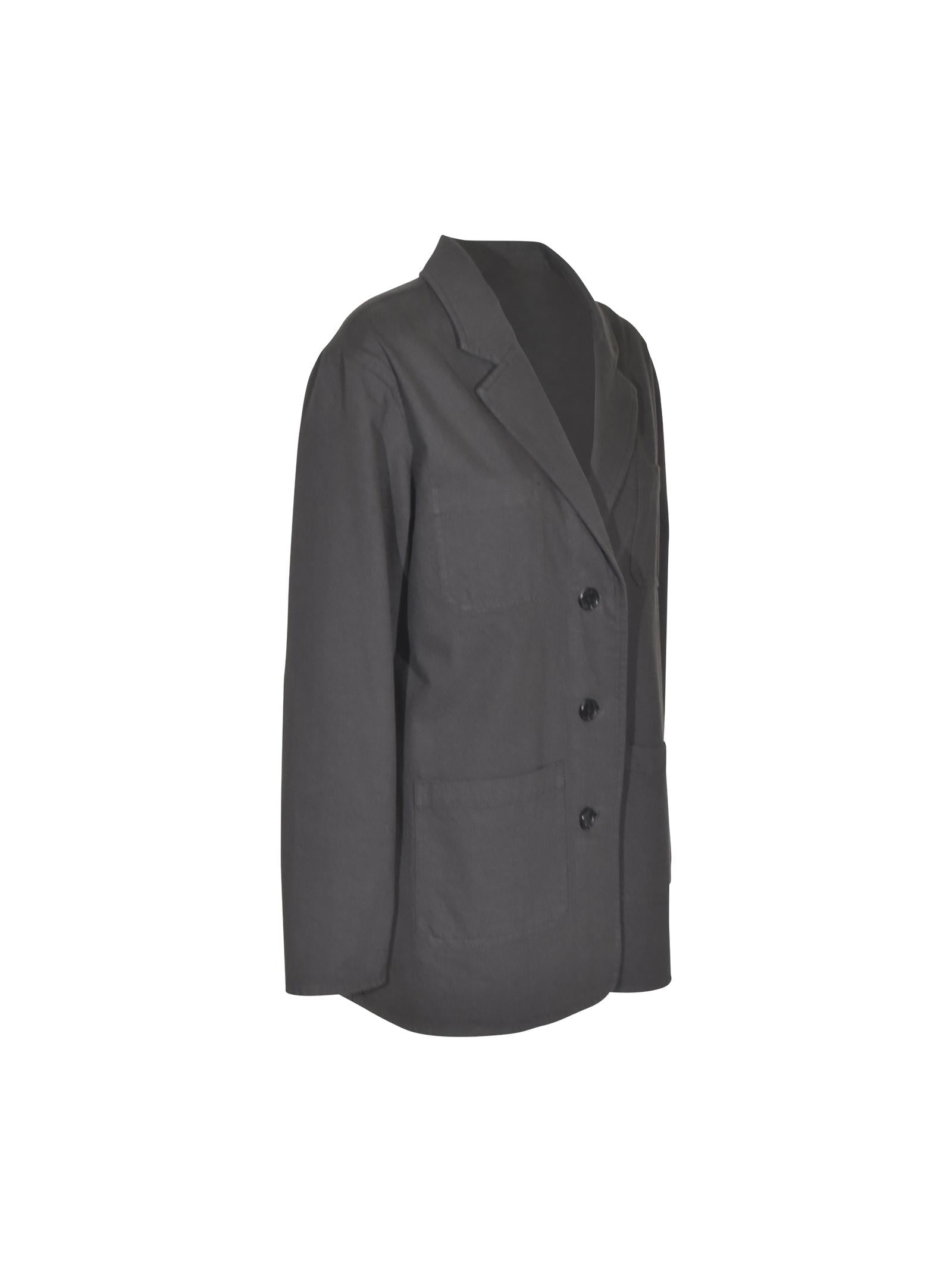 giacca monopetto tasche 