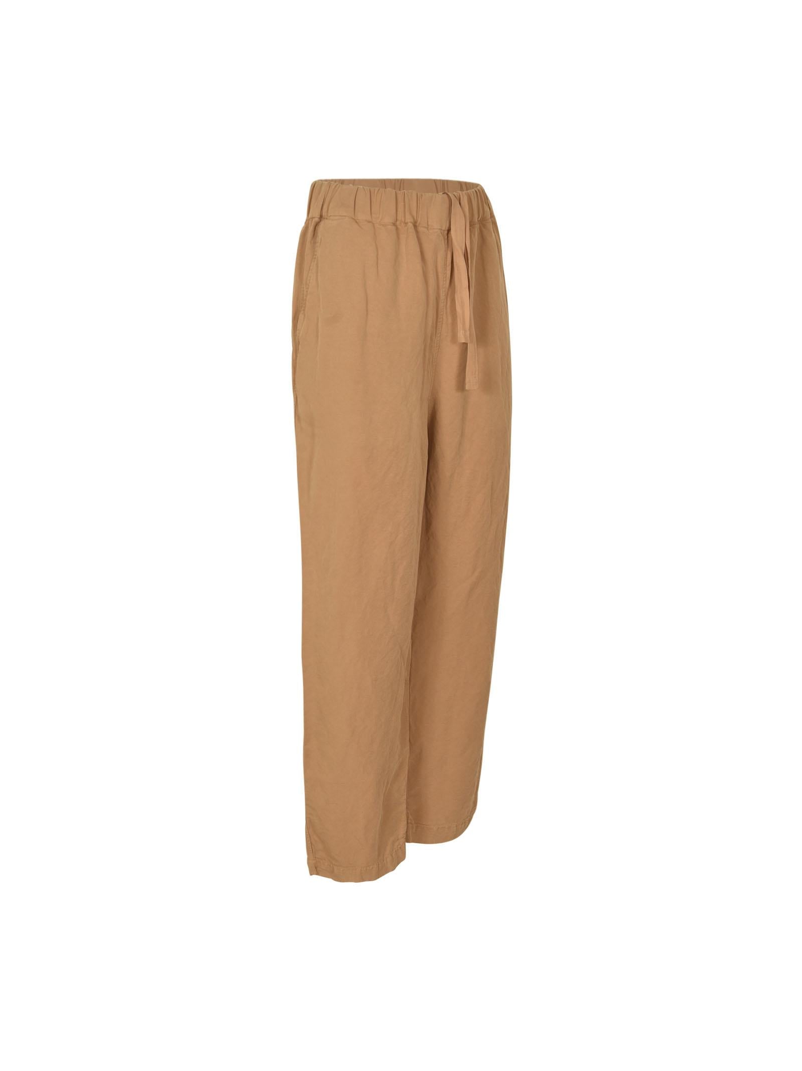 pantaloni elastico e coulisse in vita 