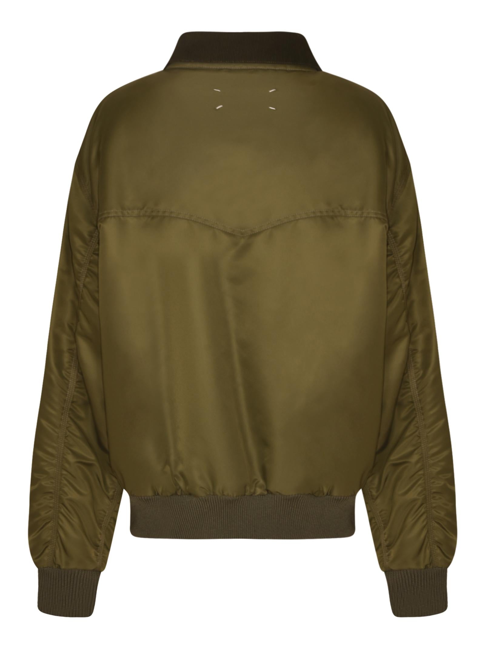 bomber collo evlluto S67AM0106M35662728 MAISON MARGIELA
