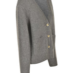 cardigan over tasche 
