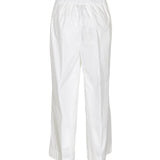 pantaloni kirk gamba larga caviglia con risvolto 
