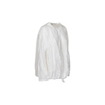 giacca girocollo con coulisse 