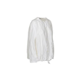 giacca girocollo con coulisse 