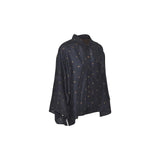 camicia manica tre quarti over 