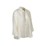 camicia manica tre quarti over 