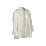 camicia manica tre quarti over 