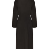 cappotto monopetto due bottoni vita sciancrata 