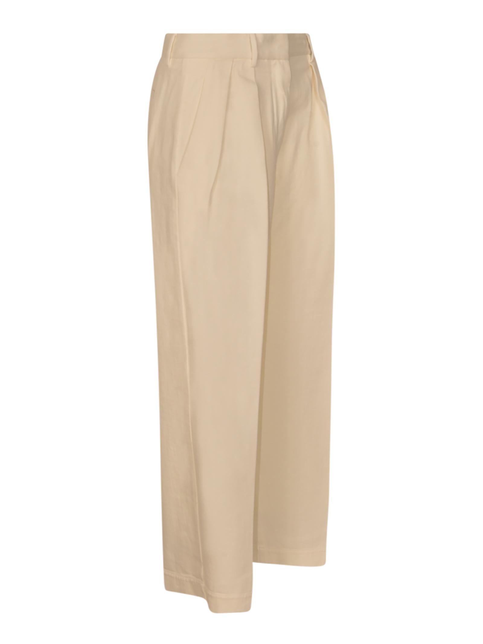 pantaloni sartoriali vita bassa 