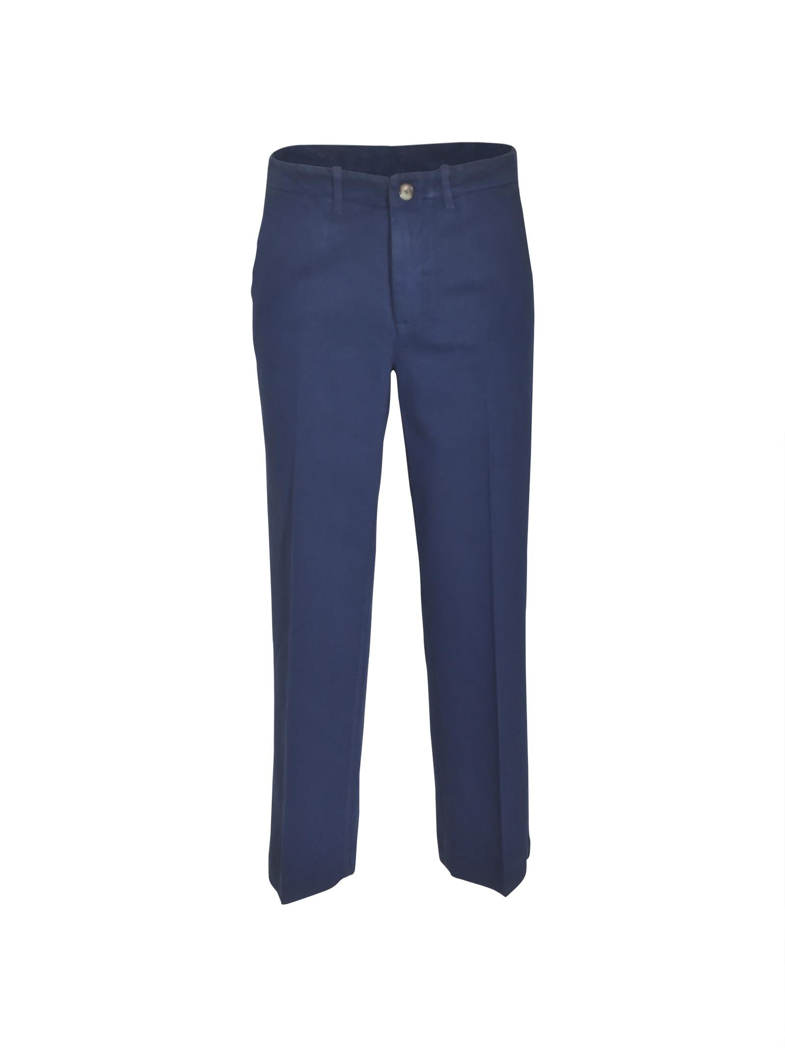 pantaloni parigi gamba dritta con spacchi 