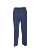pantaloni parigi gamba dritta con spacchi