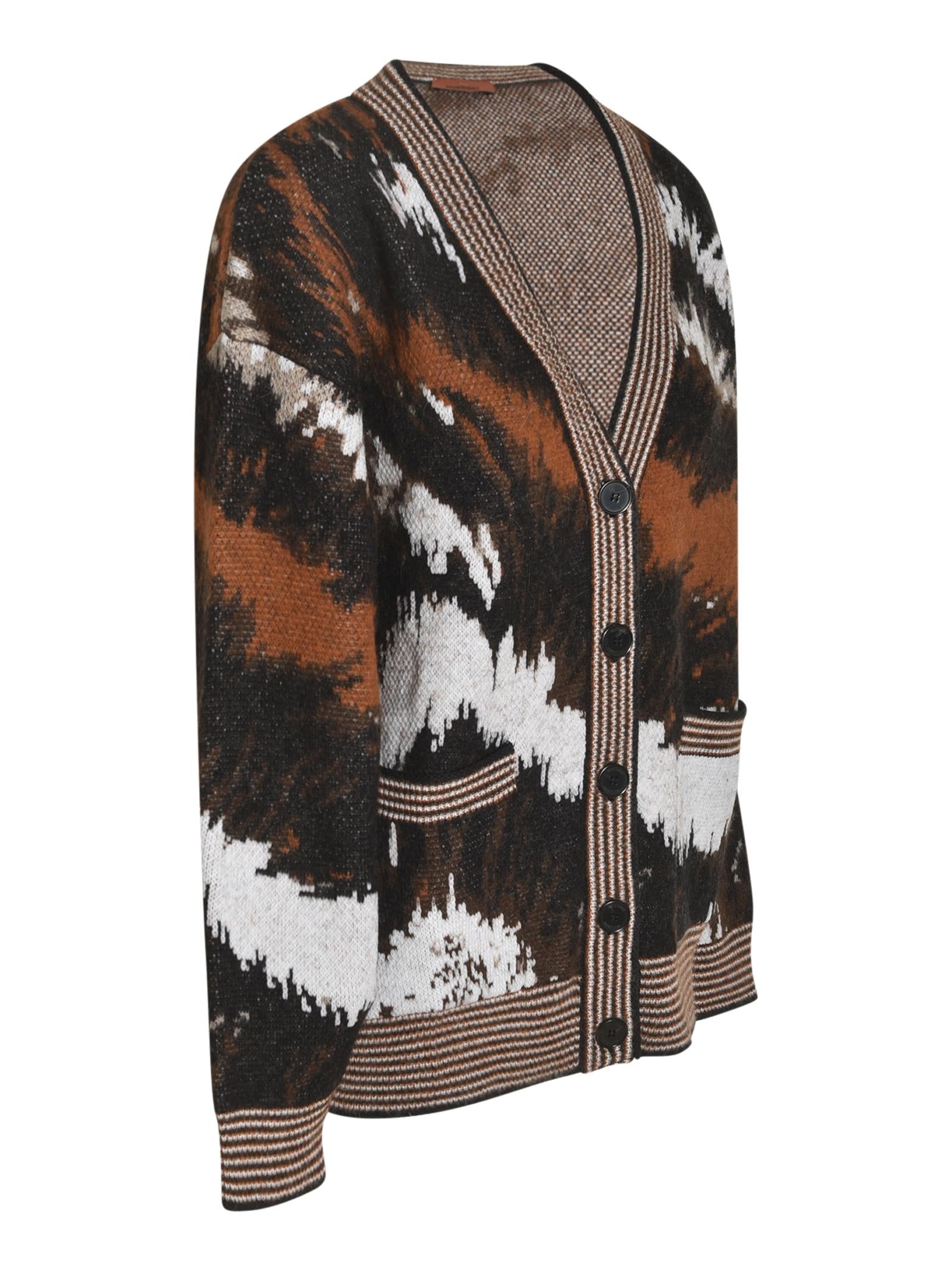 cardigan over animalier 