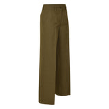 pantaloni gamba larga 