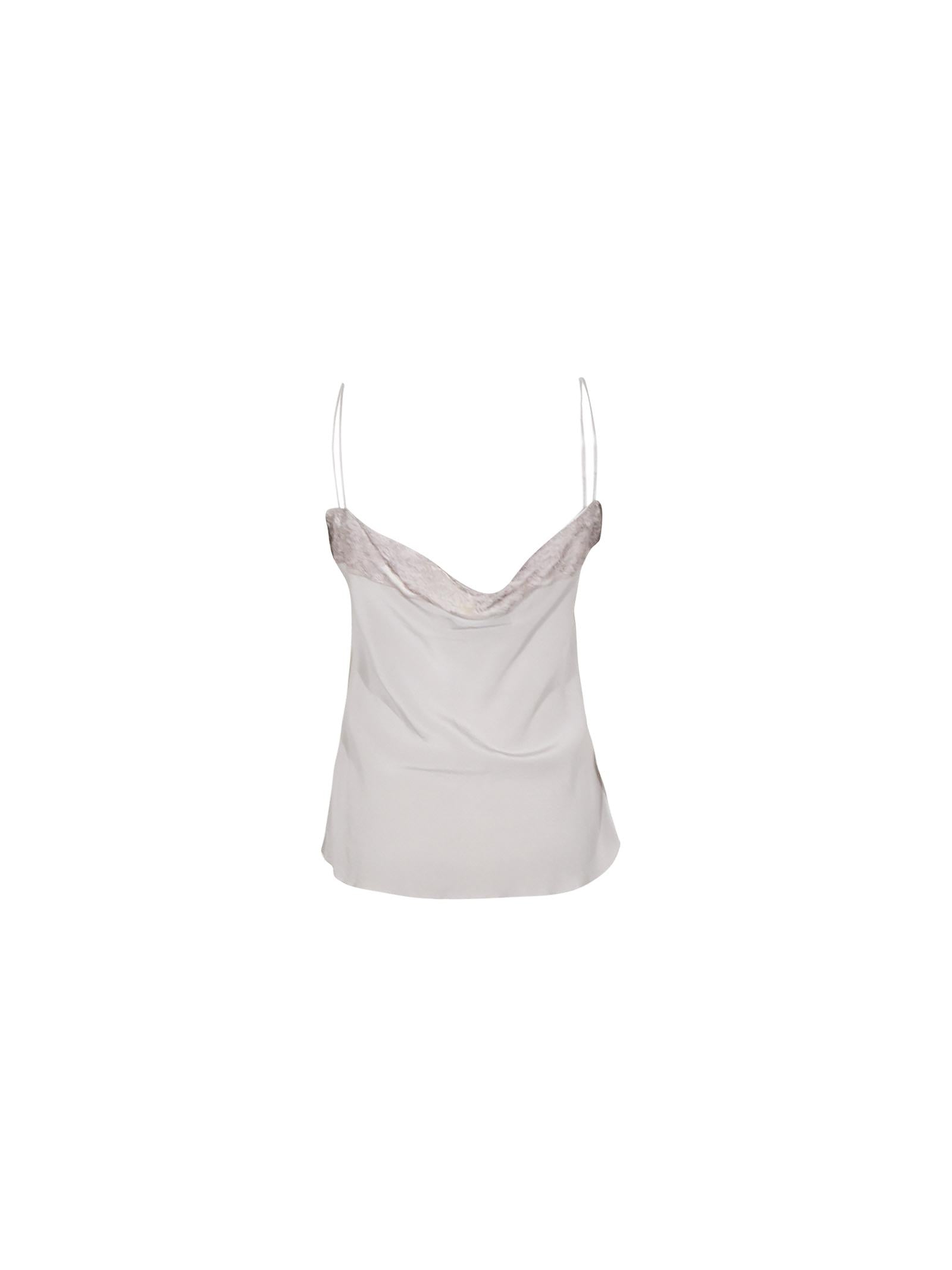 top spalline con pizzo 