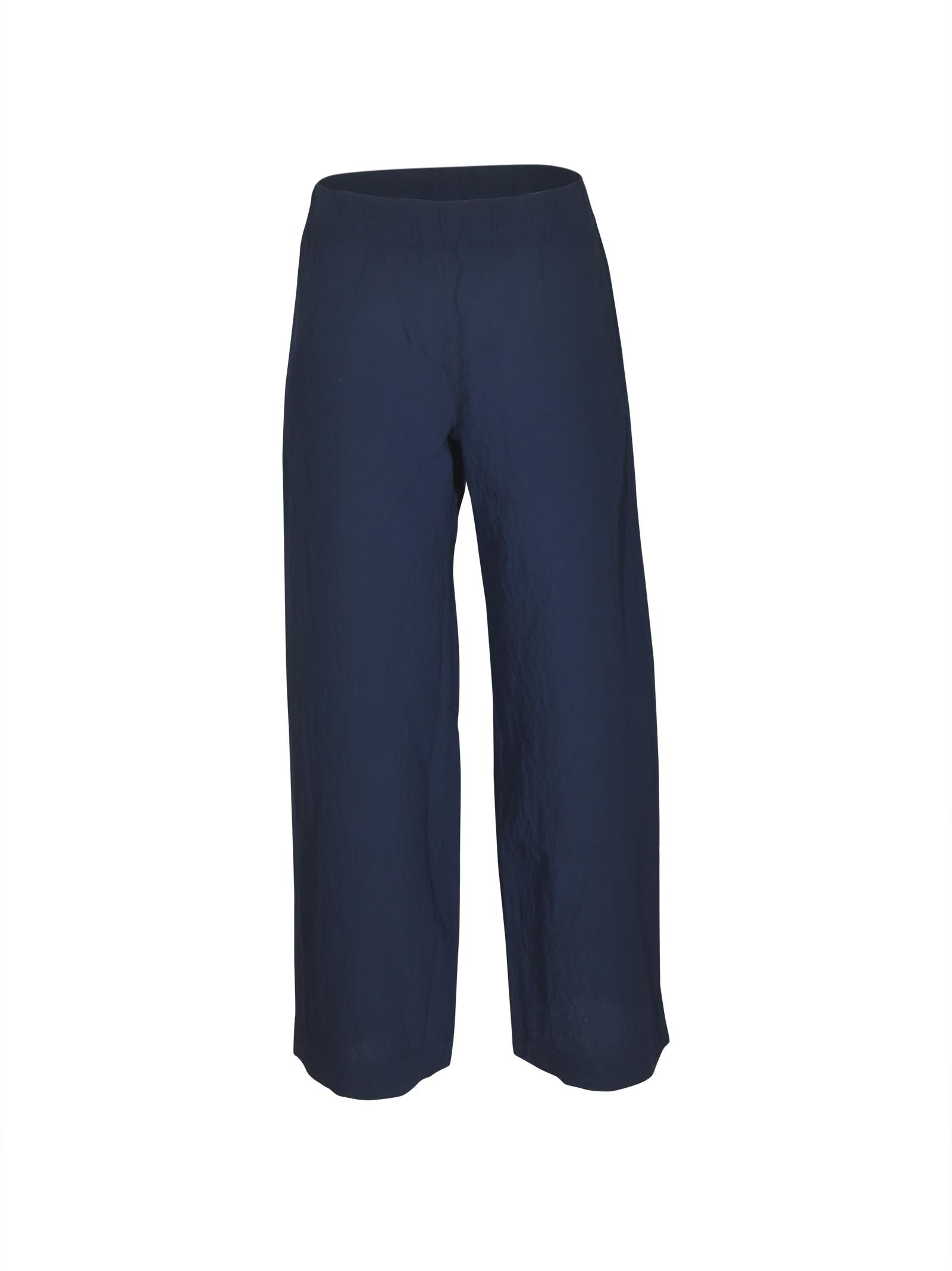 pantaloni diana rock dritto elastico in vita 