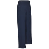 pantaloni diana rock dritto elastico in vita 