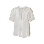 camicia bohemienne voile ricamo 