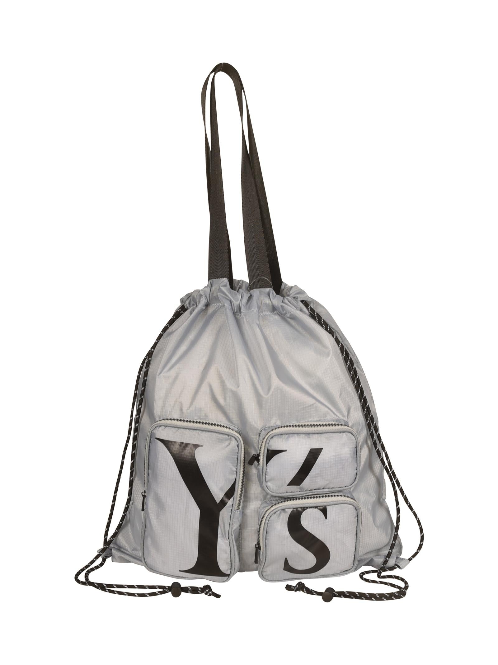 borsa nylon con logo 