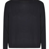 maglia over scatoletta scollo barchetta 
