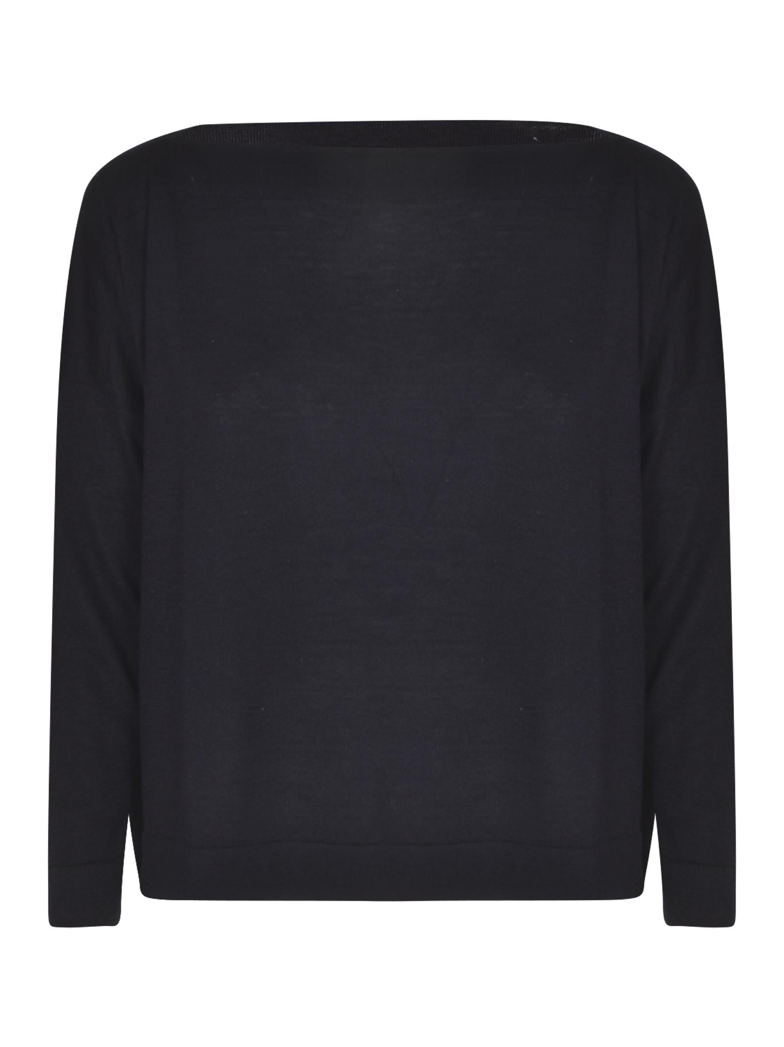 maglia over scatoletta scollo barchetta 