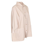 giacca olivia massau manica 3/4 collo rotondo 