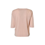 maglia girocollo m 3/4 over spacchi laterali 