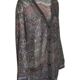 cardigan paillettes zig zag DS25WM0T-BC005GS91P6 MISSONI DONNA