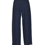 pantaloni diana rock dritto elastico in vita 