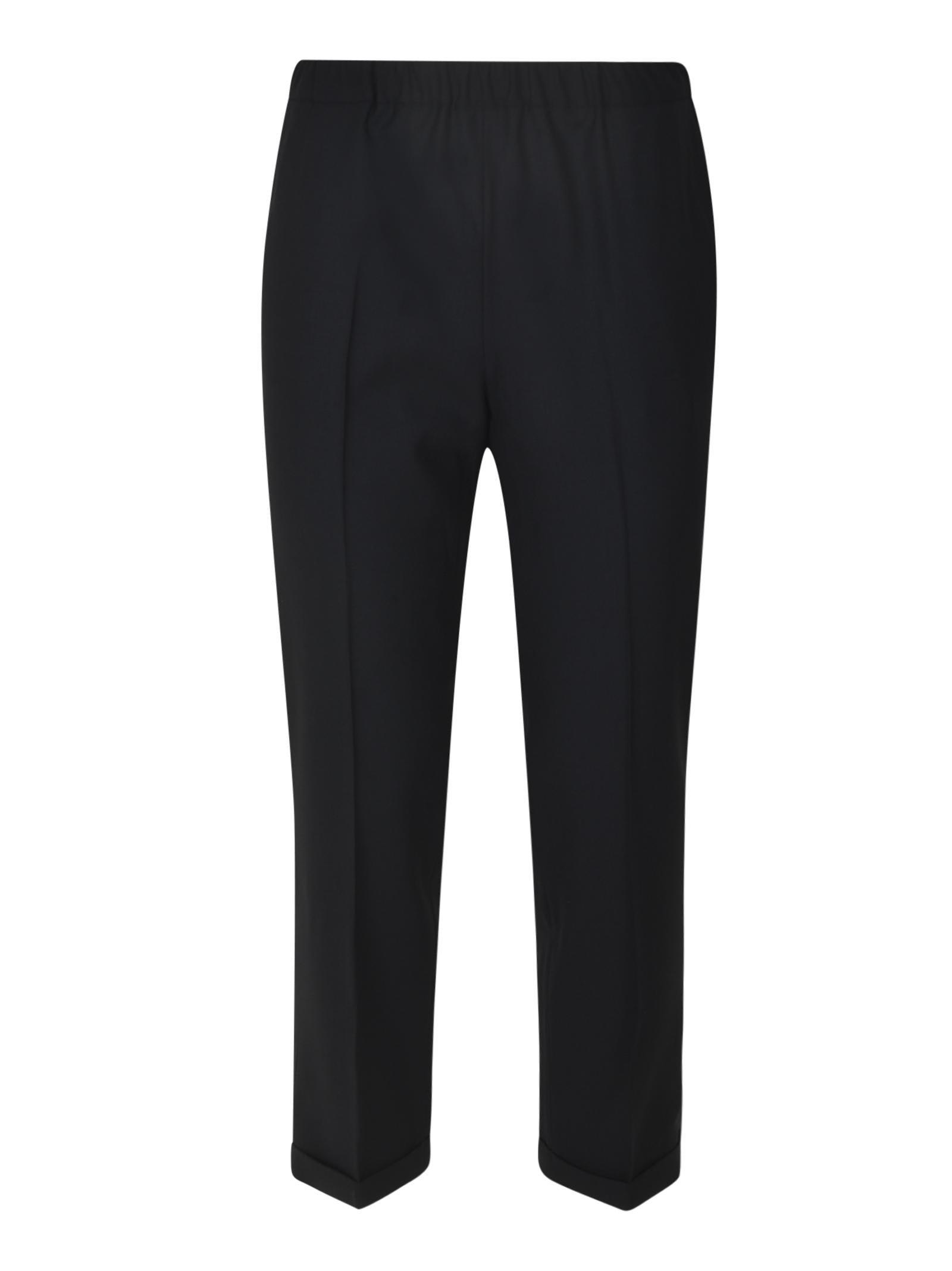 pantaloni stretti elastico vita portrait 