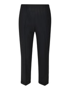pantaloni stretti elastico vita portrait