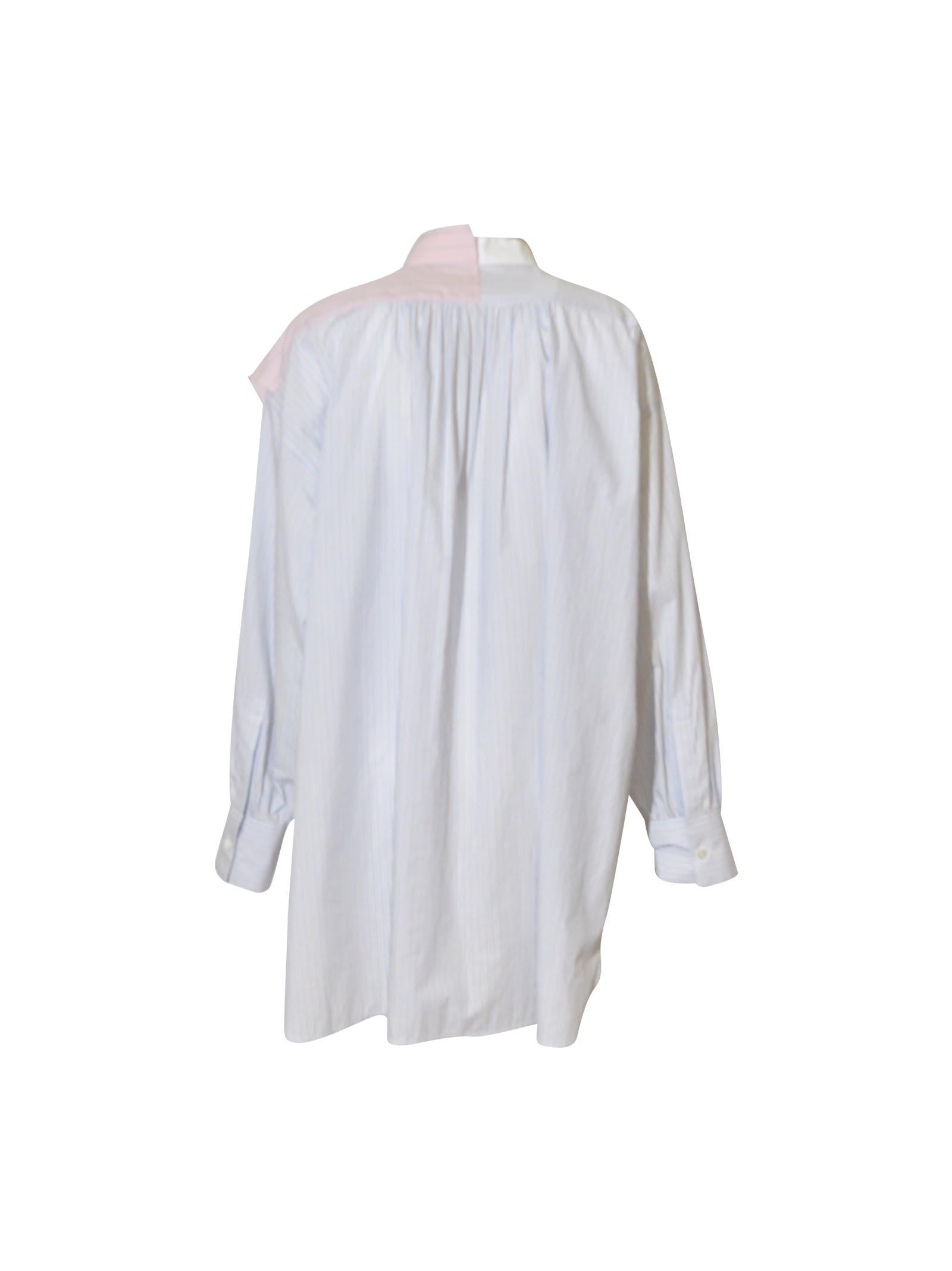 camicia lunga m/l doppio tessuto 