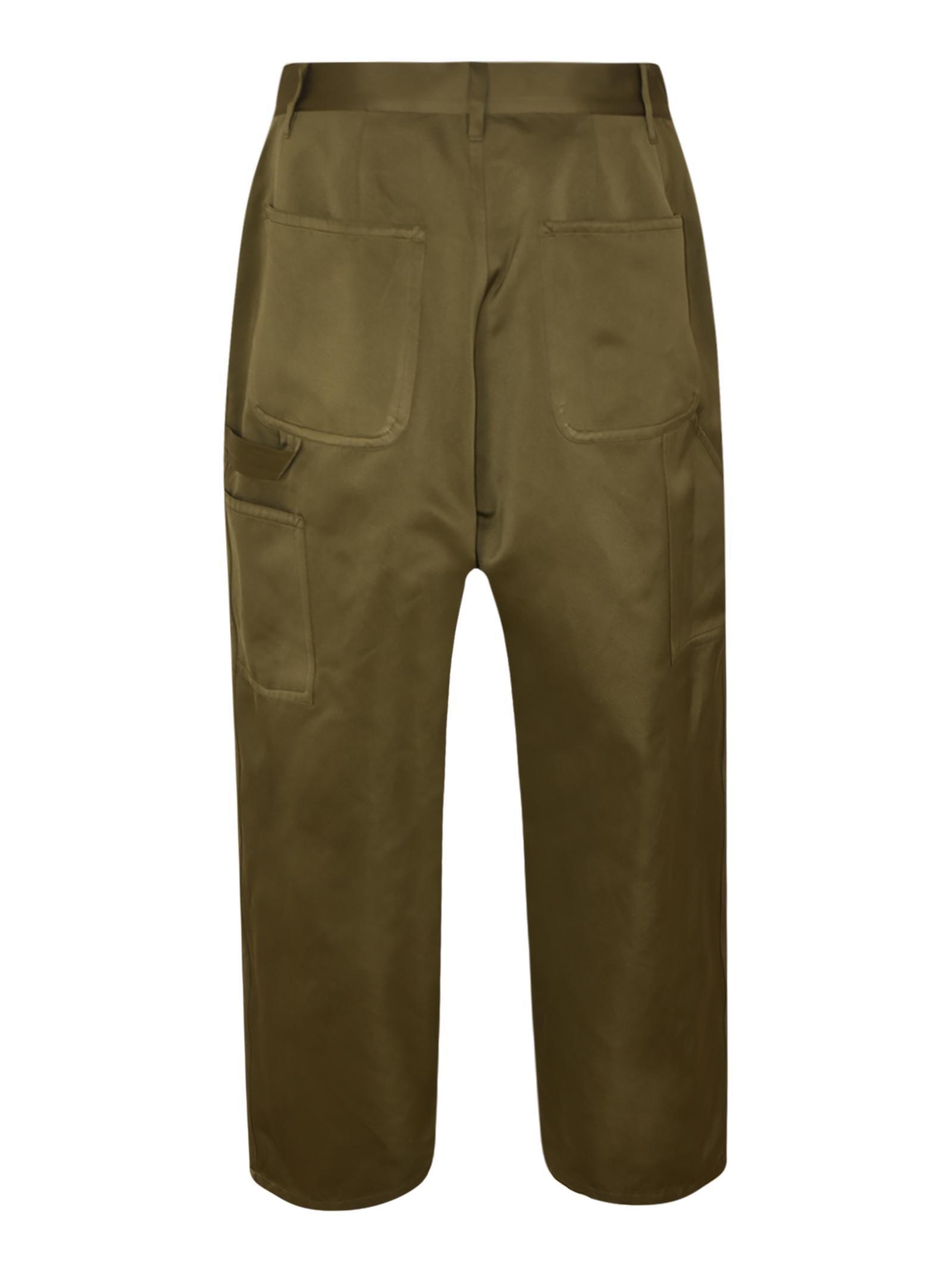 pantaloni ampi con pences 
