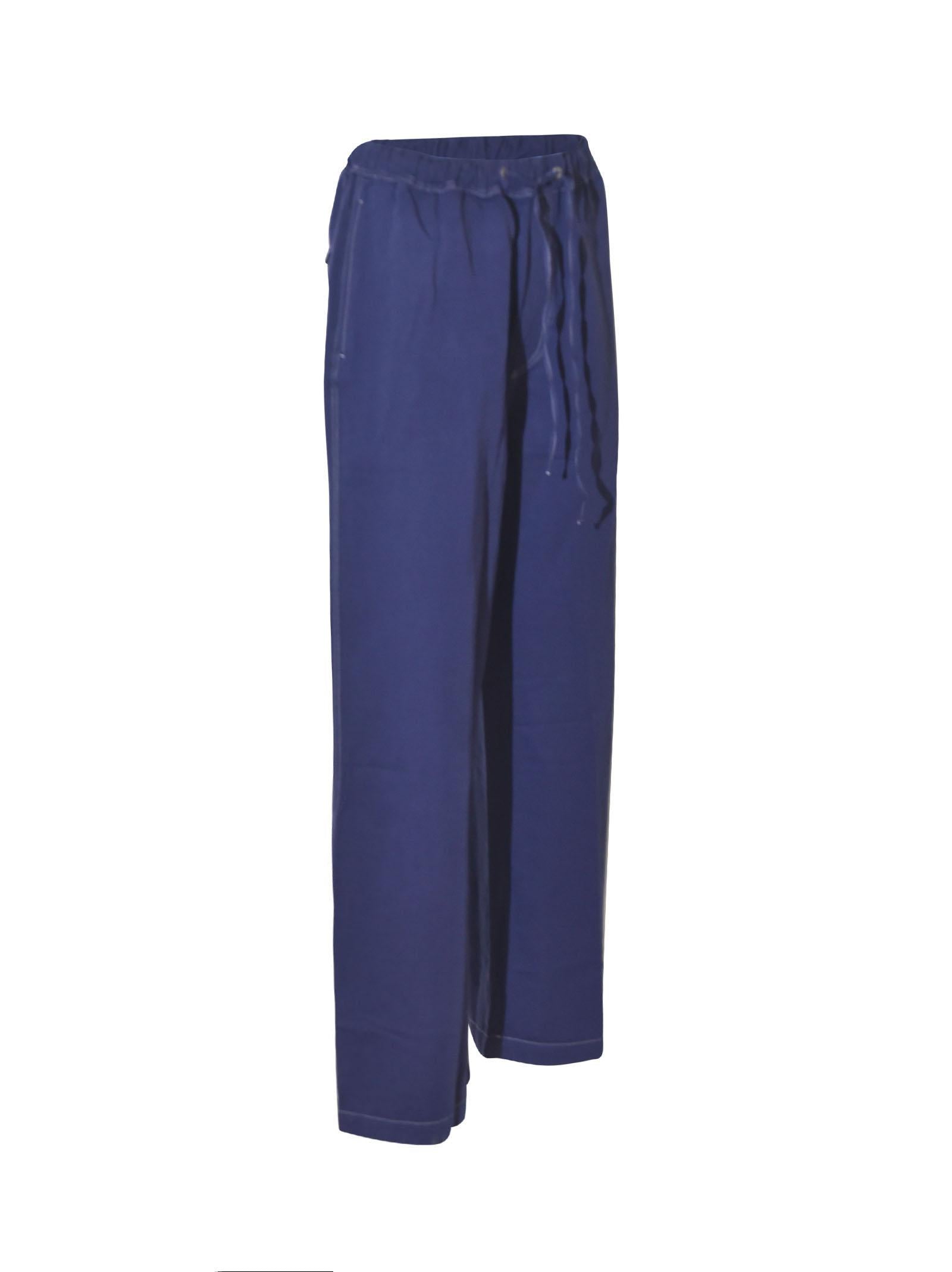 pantaloni elastico in vita con coulisse gamba dritta 