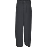 pantaloni gamba larga coulisse in vita 